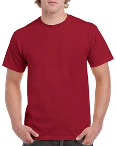 Gildan GI5000 - T-shirt z grubej bawełny Kardynałowa czerwień