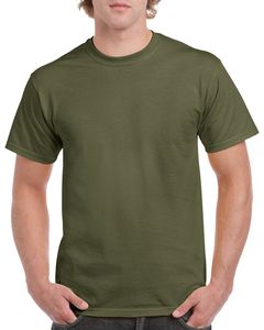 Gildan GI5000 - T-shirt z grubej bawełny Militarna zieleń