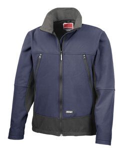 Result R120 - Aktywna kurtka Softshell Granatowo/czarny