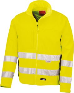 Result R117 - High-Viz Softshell Jacket Bezpieczna żółć