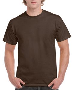 Gildan GD002 - T-shirt z ultrabawełny Ciemnoczekoladowy