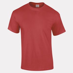 Gildan GD002 - T-shirt z ultrabawełny Heather Cardinal