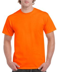 Gildan GD002 - T-shirt z ultrabawełny Biezpieczny pomarańcz