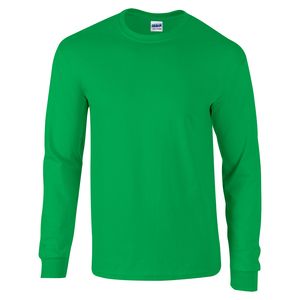 Gildan GD014 - Ultrabawełna, koszula z długim rękawem Irlandzka zieleń