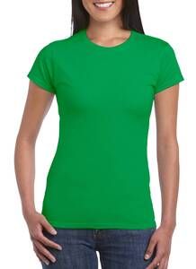 Gildan GD072 - Sofstyle- kobiecy T-shirt z dzianiny Irlandzka zieleń