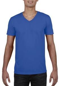 Gildan 64V00 - Softstyle® V-Neck T-Shirt Królewski