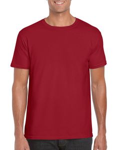 Gildan 64000 - Ring spun T-shirt Kardynałowa czerwień