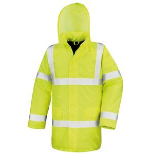 Result Core R218X - Core safety high-viz coat coat Odblaskowa żółć