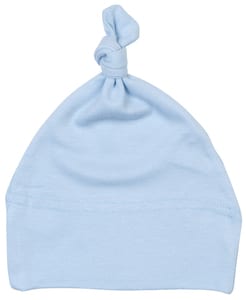 Babybugz BZ015 - Baby one-knot hat Przykurzony niebieski