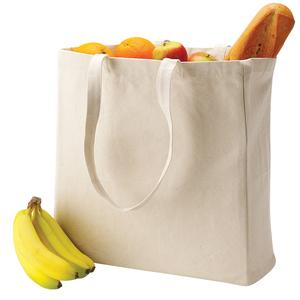 Quadra QD023 - Canvas classic shopper Naturalny