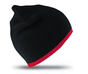 Result RC046 - Reversible fashion fit hat Czarno/czerwony