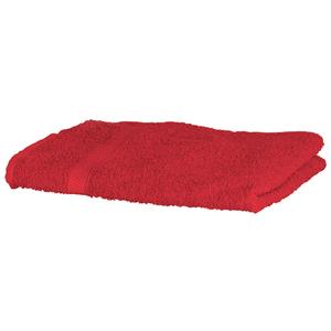 Towel city TC003 - Luksusowy ręcznik do twarzy Czerwony