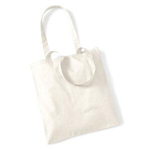 Westford Mill WM101 - Promo shoulder tote Naturalny