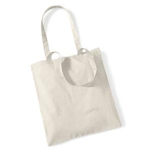 Westford Mill WM101 - Promo shoulder tote Piaskowy