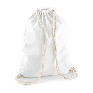 Westford mill WM110 - Bawełniany worek/plecak Biały