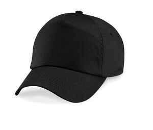 Beechfield BF10B - Junior Original 5 Panel Cap Czarny