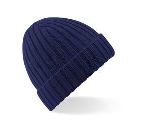 BEECHFIELD BF465 - Chunky Ribbed Beanie Oksfordski granatowy