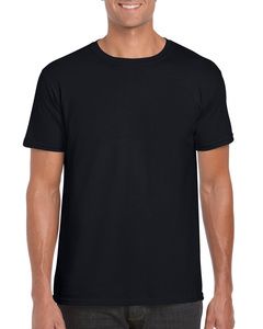Gildan GN640 - Dekatyzowany t-shirt- SoftStyle Czarny