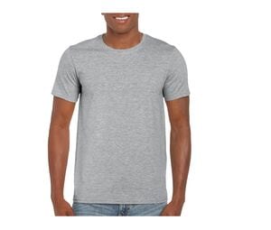 Gildan GN640 - Dekatyzowany t-shirt- SoftStyle Sportowa szarość