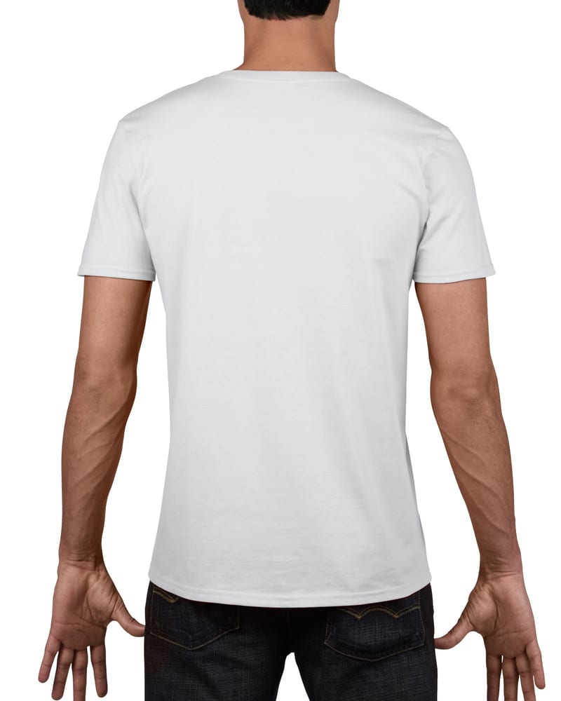 Gildan GN646 - T-shirt w serek- SoftStyle