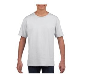 Gildan GN649 - Uroczy t-shirt dla dziecka- SoftStyle Biały