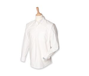 Henbury HY510 - Klasyczna koszula Oxford Biały