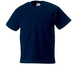 Russell JZ180 - Klasyczny T-shirt z bawełny ring-spun Francuski granat