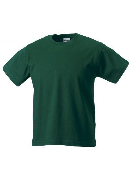 Russell JZ180 - Klasyczny T-shirt z bawełny ring-spun