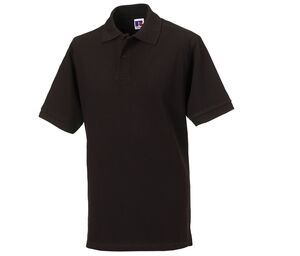 Russell JZ569 - Classic Cotton Polo Czarny