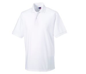 Russell JZ599 - Bardzo stylowa męska koszula polo. Biały