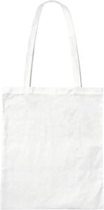 Label Serie LS42O - Organiczna torba na zakupy Biały