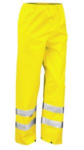 Result RS022 - Trwałe spodnie odblaskowe Fluorescencyjny żółty