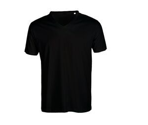 Sans Étiquette SE683 - T-shirt w szpic dla mężczyzny. Bez marki Czarny