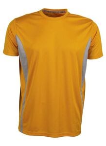 Pen Duick PK100 - Koszulka do uprawiania sportu Pomarańczowy/jasnoszary