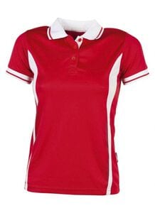 Pen Duick PK106 - Sportowe polo dla kobiety Czerwono/biały