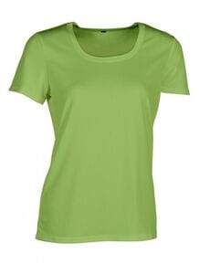 Sans Étiquette SE101 - Koszulka bez logo damska Fluorescencyjna zieleń