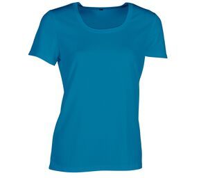 Sans Étiquette SE101 - Koszulka bez logo damska Elektryczny niebieski