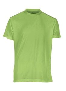 Sans Étiquette SE100 - Sportowy T-shirt bez nadruku Fluorescencyjna zieleń