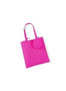 Westford Mill WM101 - Promo shoulder tote Raspberry Pink