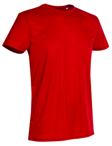 Stedman STE8000 - Koszulka męska sportowa z okrągłym dekoltem od Stedman Szkarłatny