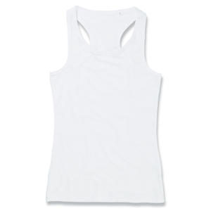 Stedman STE8110 - Damska koszulka sportowa bez rękawków Biały