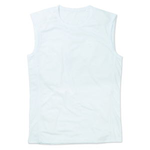Stedman STE8440 - Koszulka bez rękawków z siatką dla niego Biały