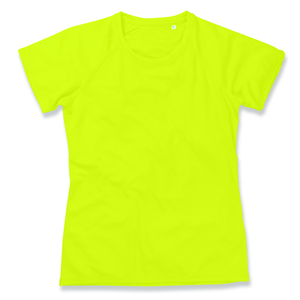 Stedman STE8500 - Koszulka damska z okrągłym dekoltem Stedman - ACTIVE 140 Cyber żółty