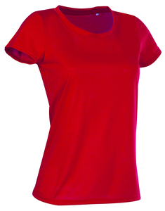 Stedman STE8700 - Koszulka damska z okrągłym dekoltem Stedman - dotyk bawełny Szkarłatny