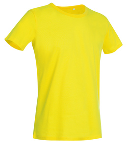 Stedman STE9000 - Koszulka męska z okrągłym dekoltem Stedman - BEN Żółta stoktrotka