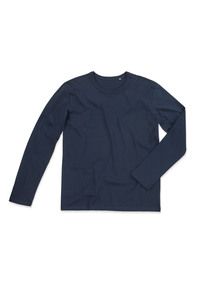 Stedman STE9040 - T-shirt Morgan LS dla niego Niebieska marynarka