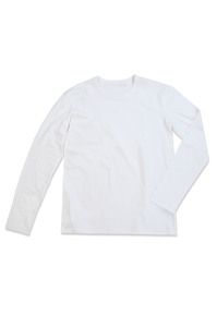 Stedman STE9040 - T-shirt Morgan LS dla niego Biały