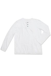 Stedman STE9460 - Koszulka z długim rękawem dla mężczyzn Stedman - SHAWN HENLEY Biały