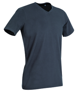 Stedman STE9610 - Koszulka męska z dekoltem w szpic Stedman - CLIVE Popielaty