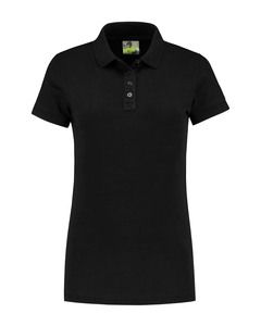 Lemon & Soda LEM3530 - Jersey Polo dla niej Czarny